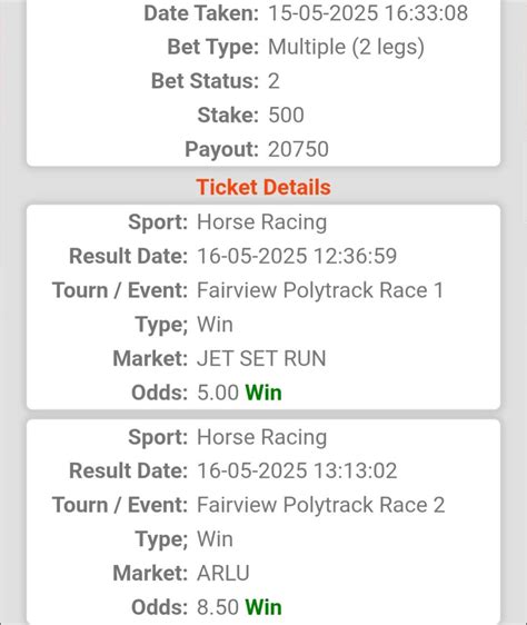 fairview payouts today|Fairview Race Results .